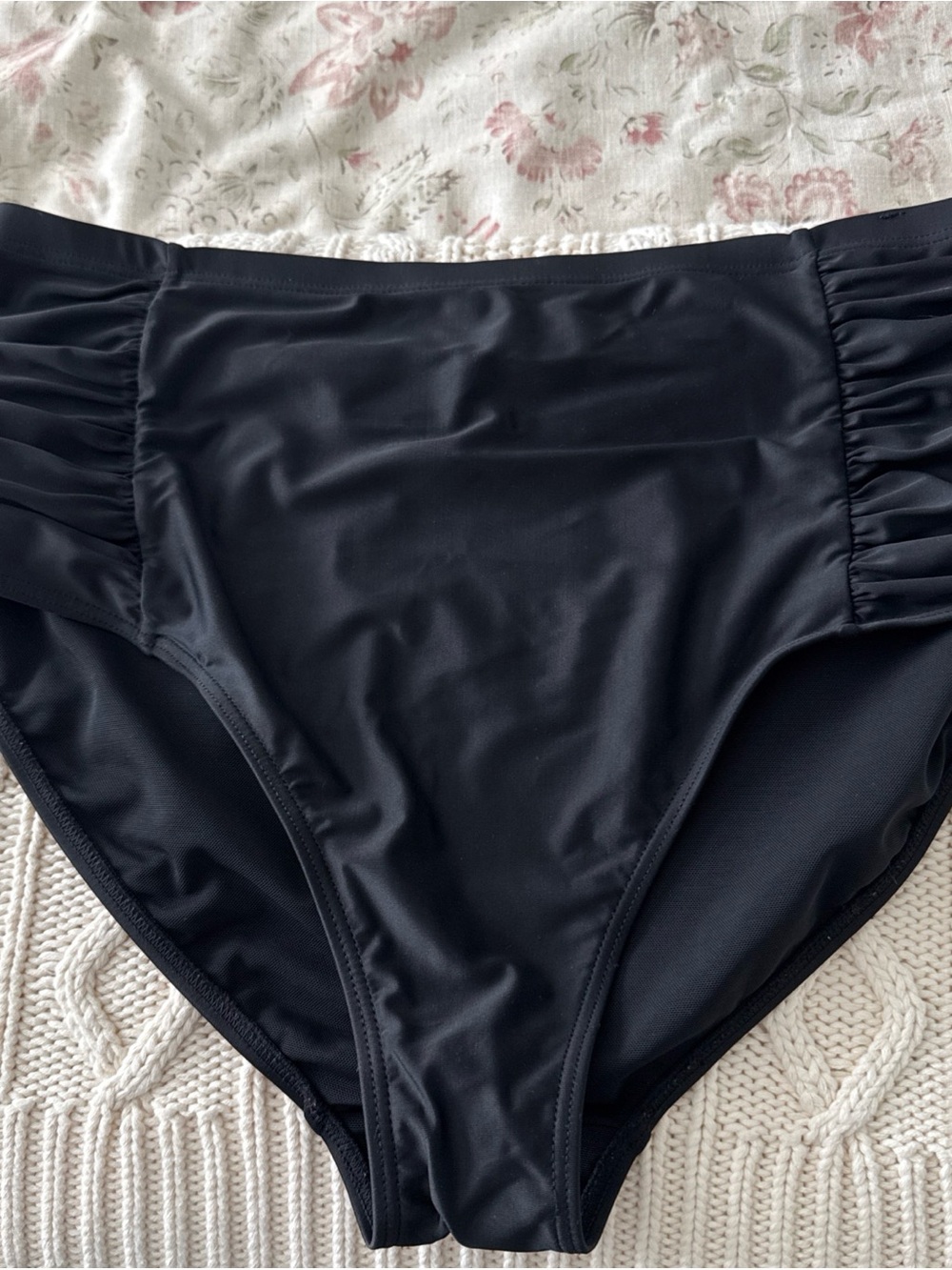 Artesands High Waist Black Bikini Bottoms Size 14 Never Worn